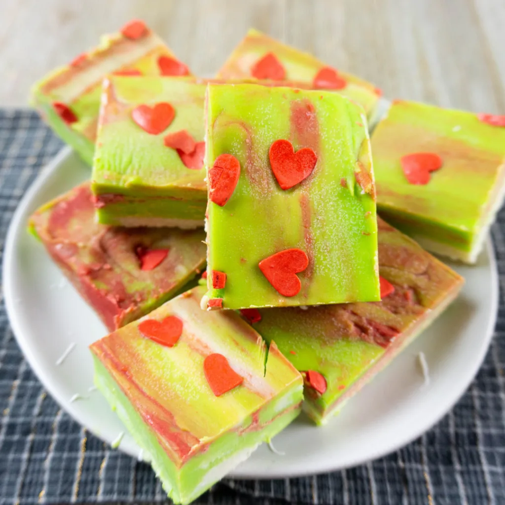 Grinch recipes fudge ready to eat