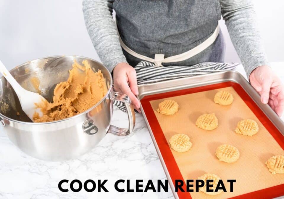 How to clean Silicone Baking Mats Cook Clean Repeat