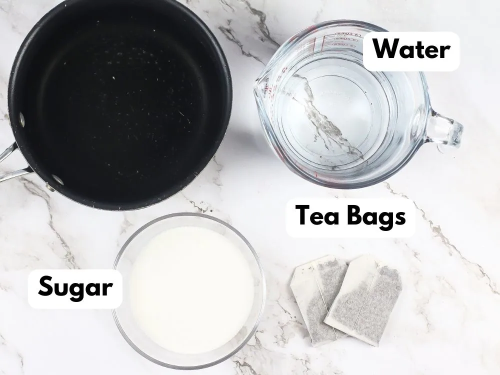 Easy Sweet Tea Recipe - Cook Clean Repeat