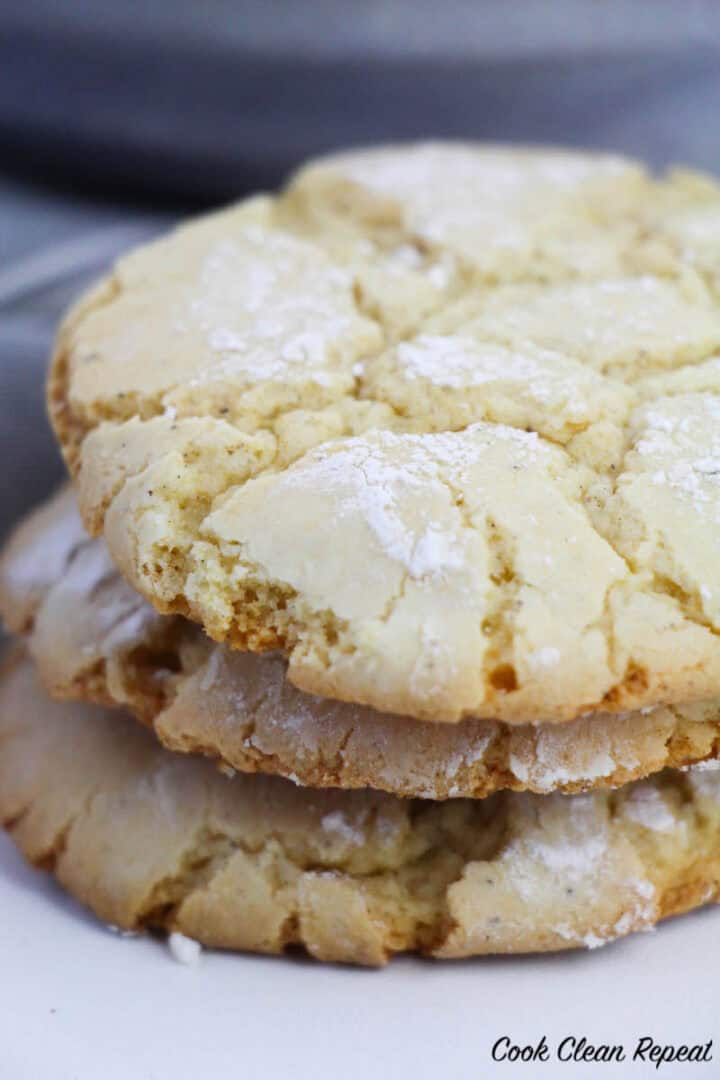 Vanilla Cake Mix Cookies Cook Clean Repeat