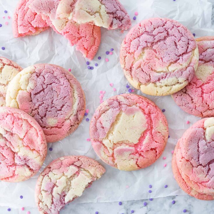 Image for Valentine’s Tie Dye Cookies