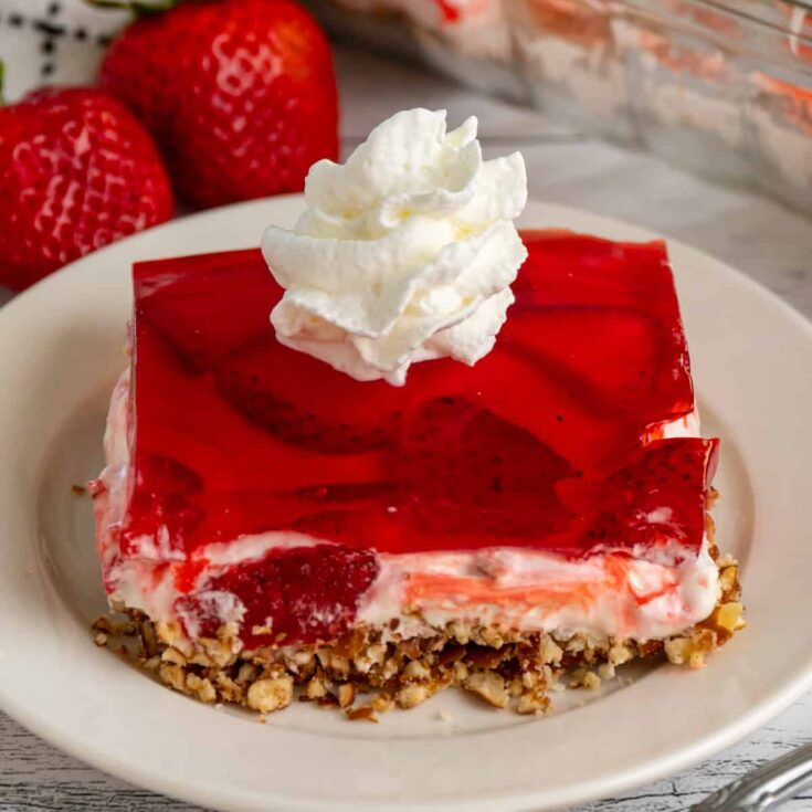 Image for Strawberry Pretzel Salad Recipe