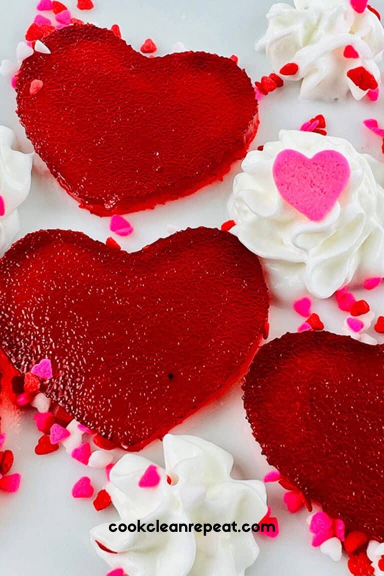 Valentine's Day Jello Jigglers Cook Clean Repeat