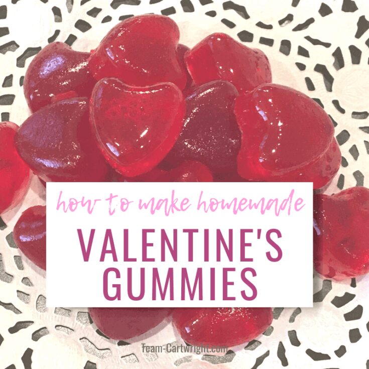 Image for Homemade Valentine's Day Gummy Treats