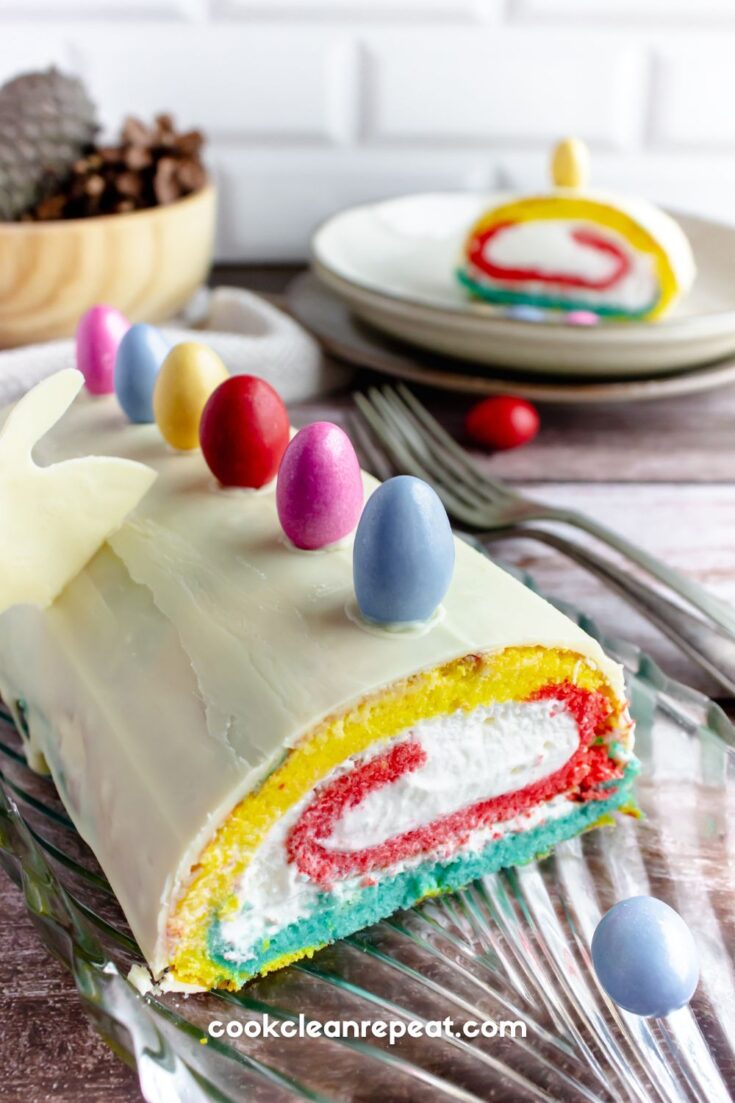 Easter Cake Roll complete
