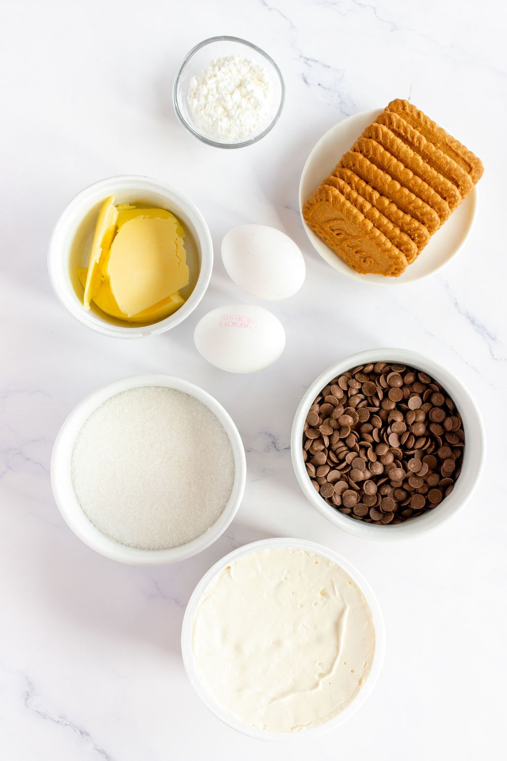 Ingredients for Easter Cheesecake recipe
