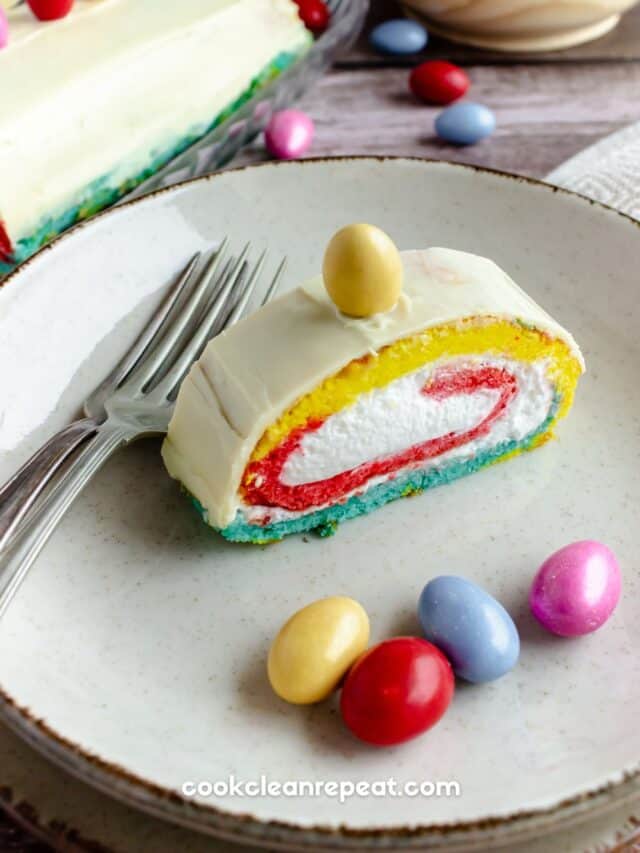 Easter Cake Roll Recipe Story