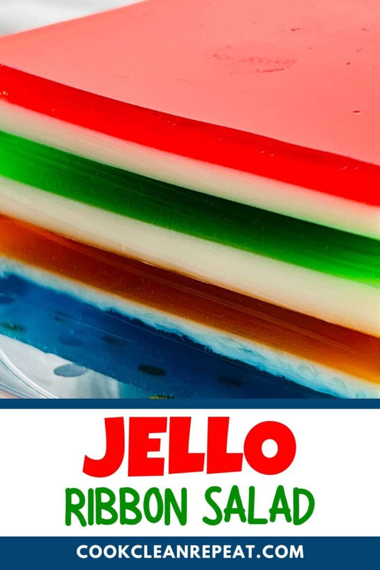 Jello Ribbon Salad Cook Clean Repeat
