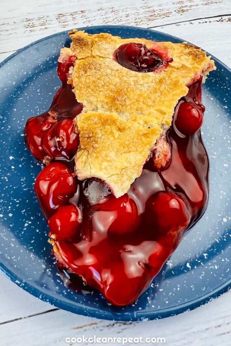 Cherry Pie Recipe with Canned Filling - Cook Clean Repeat