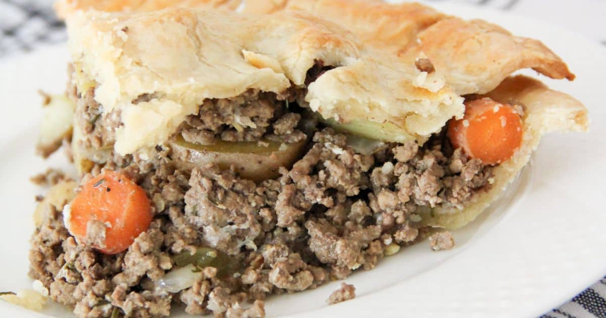 Easy Ground Beef Pot Pie Cook Clean Repeat