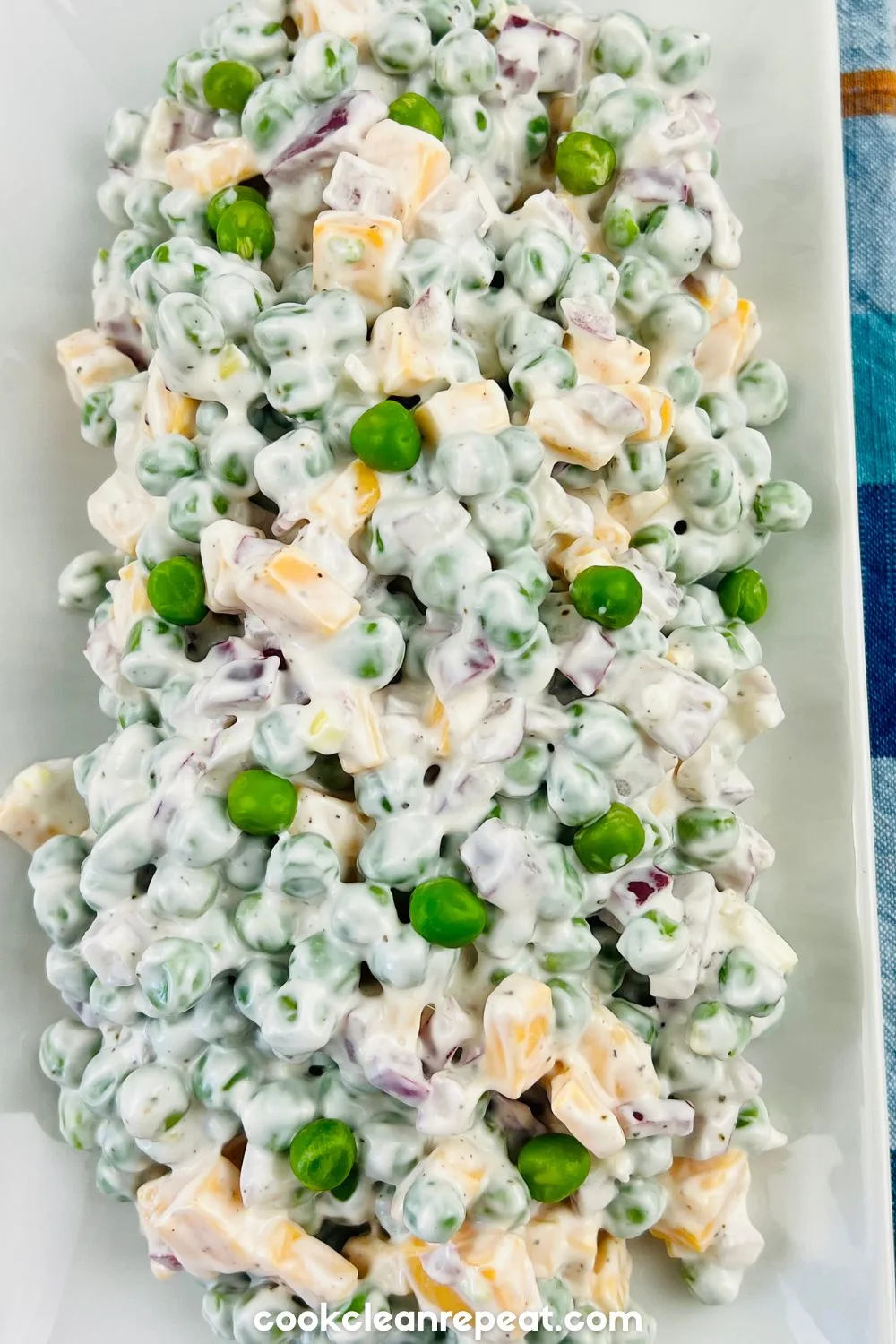 Pea Salad without Bacon from above