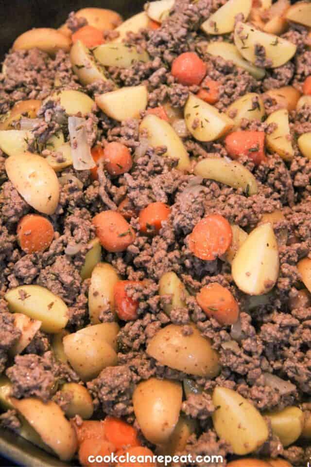 Easy Ground Beef Pot Pie Cook Clean Repeat