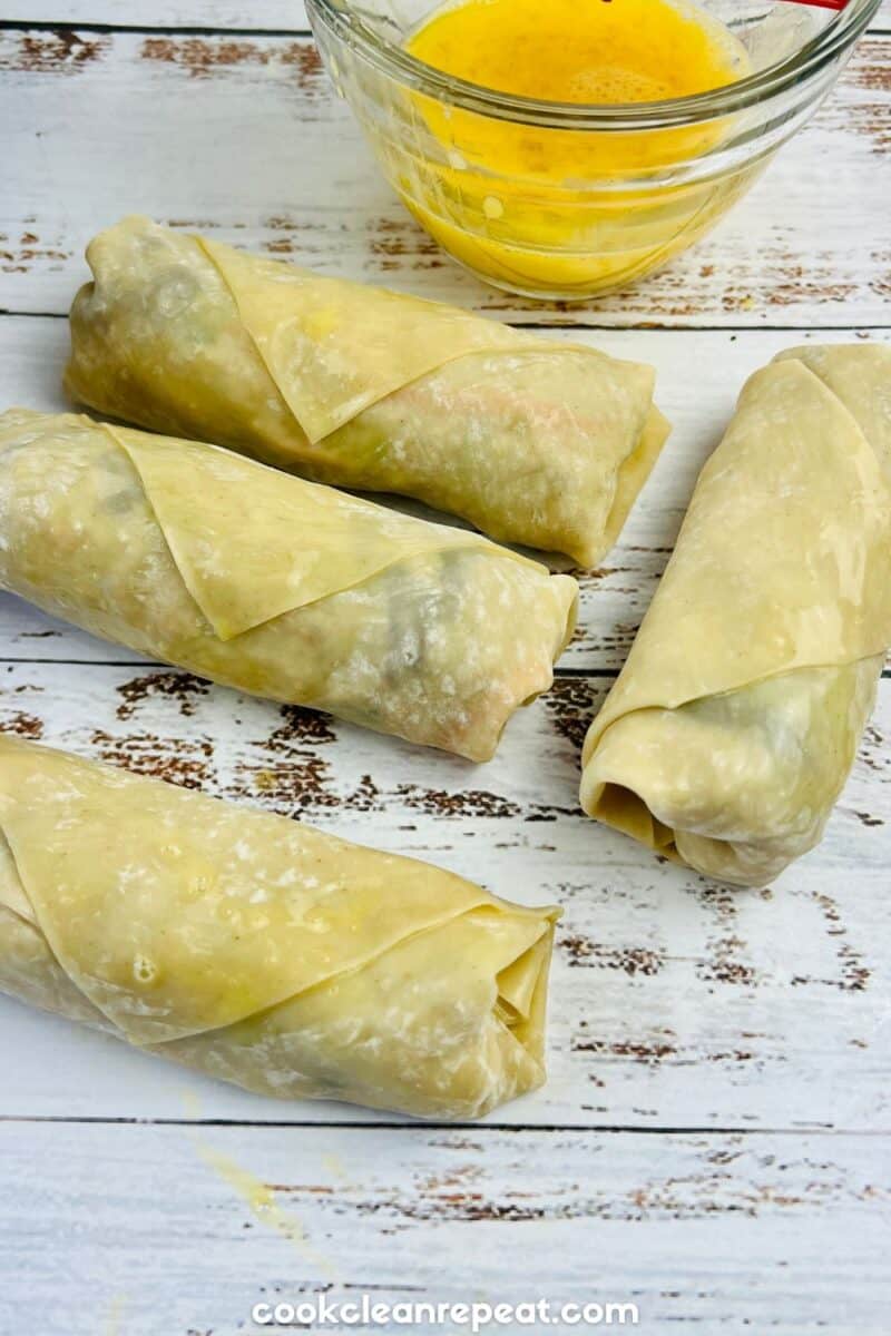 Crispy Chicken Egg Rolls Cook Clean Repeat