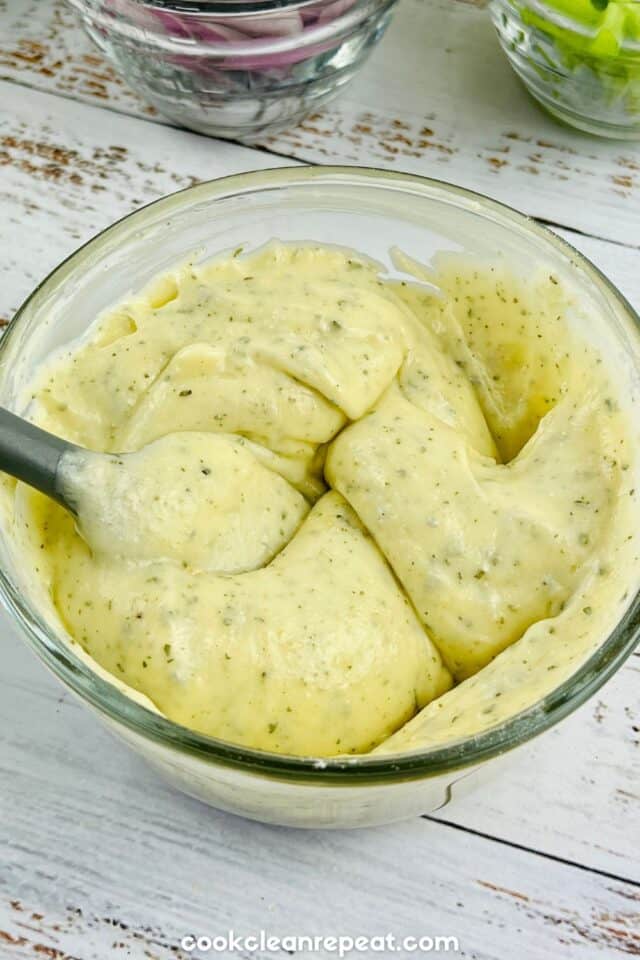 Cauliflower Pea Salad with Ranch Dressing Cook Clean Repeat