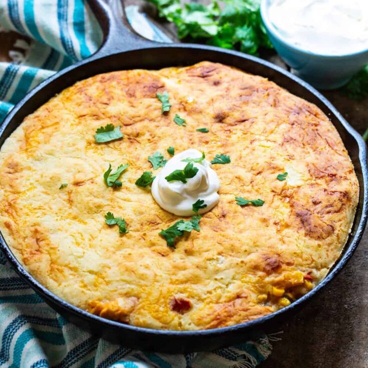 Image for Mexican Chicken Cornbread Casserole