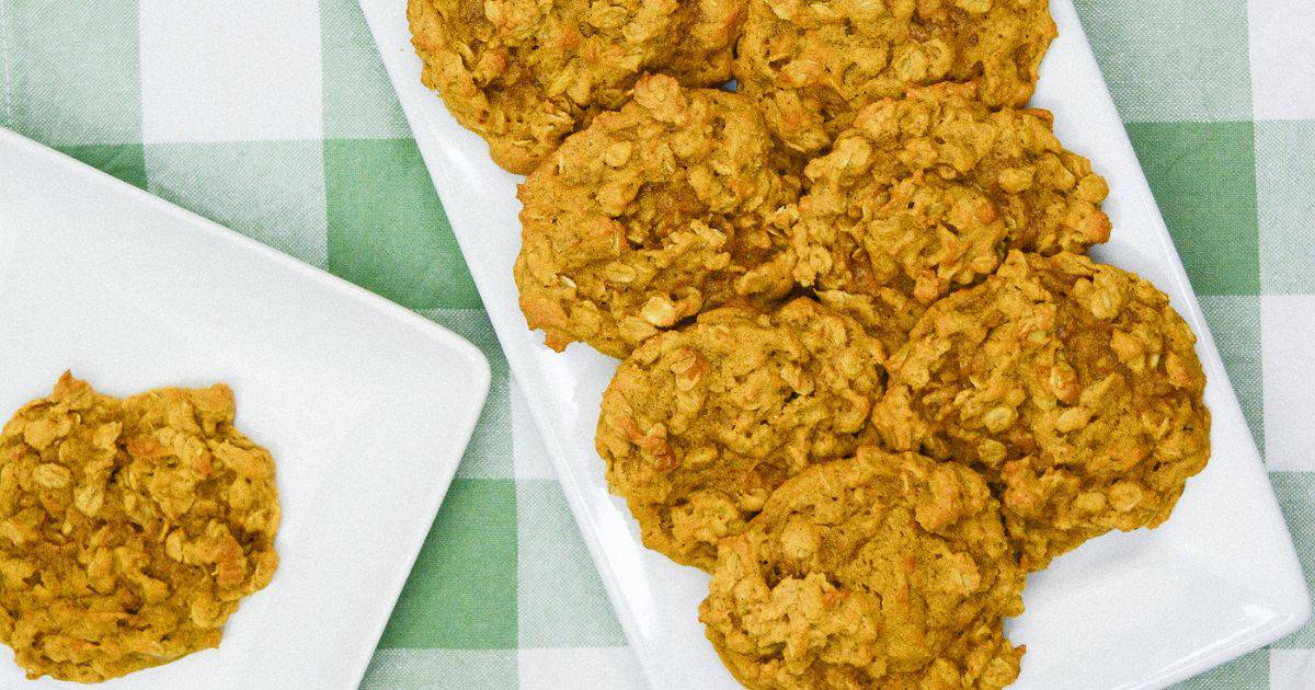 Pumpkin Oatmeal Drop Cookies Cook Clean Repeat