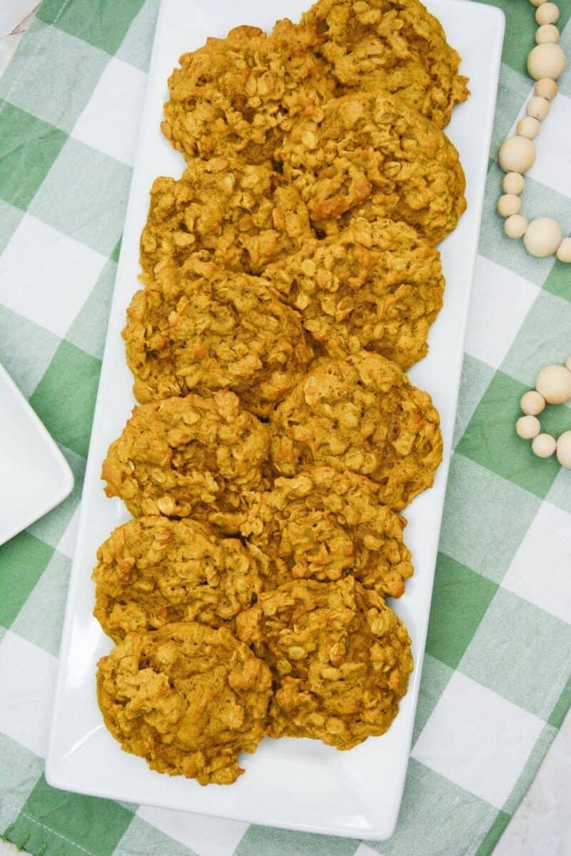 Pumpkin Oatmeal Drop Cookies Cook Clean Repeat
