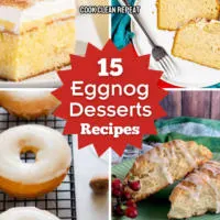 eggnog dessert ideas feature image