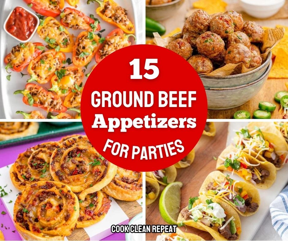 15 Ground Beef Appetizers