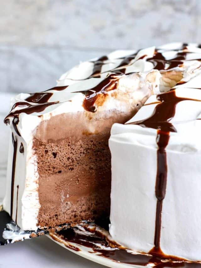 Chocolate Ice Cream Cake Recipe Story