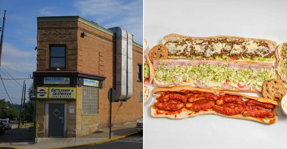 why is Pittsburgh's Triangle Bar & Grill a place where tradition, community, and sandwiches collide in the best possible way