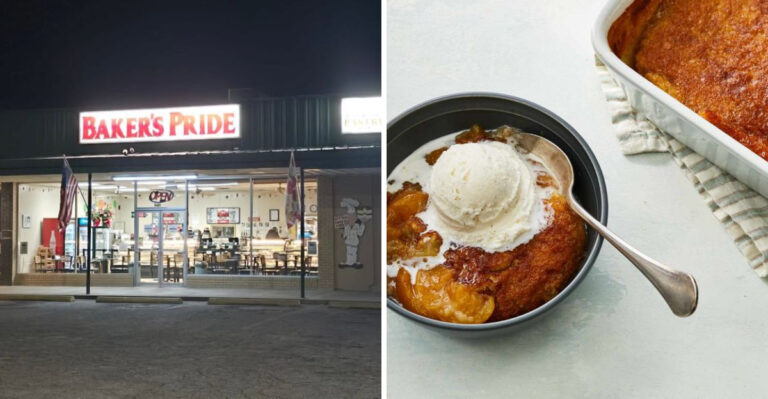 Baker’s Pride Bakery In Savannah, Georgia Serves A Peach Gobbler You’ll Never Forget