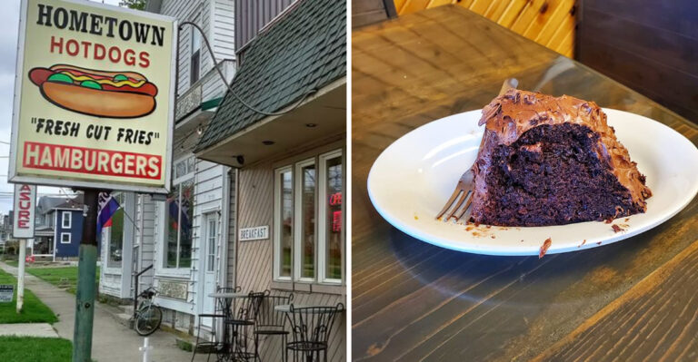 Folks Flock From Every Corner Of Ohio For The Famous Chocolate Cake At This Beloved Restaurant