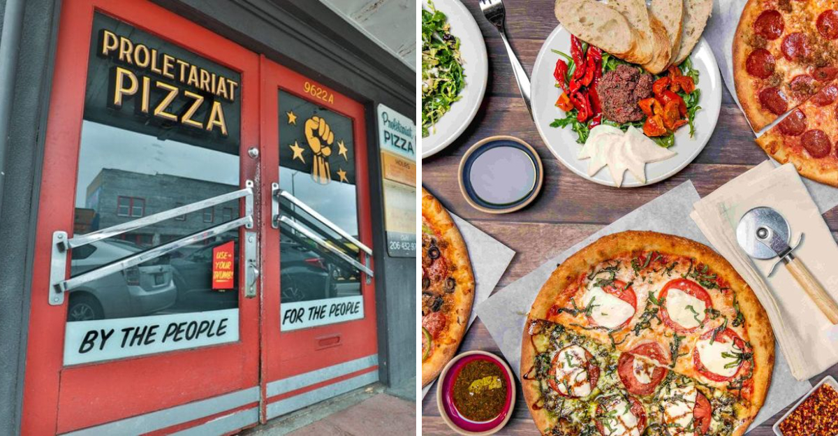 Proletariat Pizza In White Center Washington Keeps It Real With Every Bite