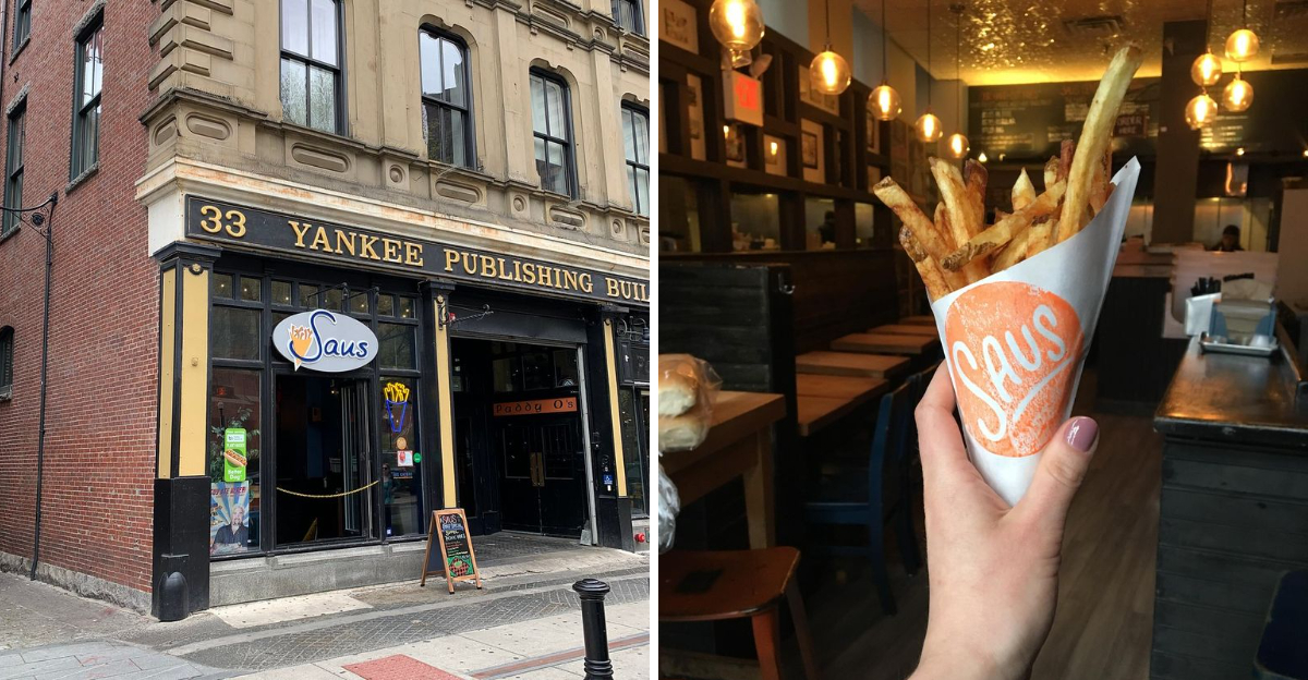 Saus In Massachusetts Turns Simple Fries Into Crispy Perfection