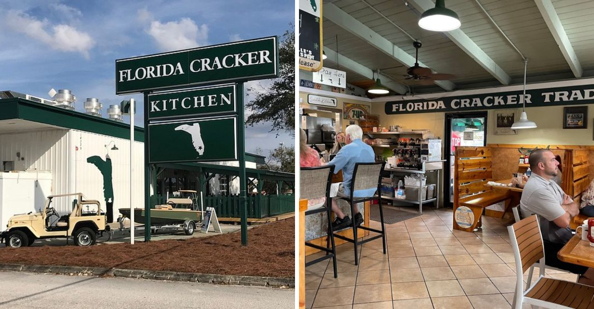 Taste The Famous Cowboy Burrito And More At Florida Cracker Kitchen In Brooksville, Florida