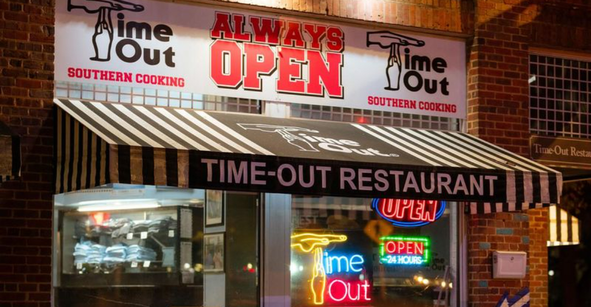 Time-Out Restaurant In Chapel Hill, North Carolina Keeps Southern Flavor Alive