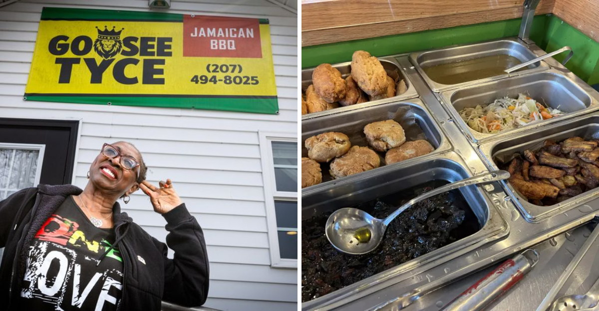 Bold Island Smoke Rises At Tyceh BBQ On Route One In Saco, Maine