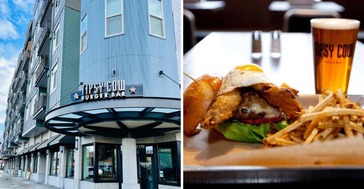 Tipsy Cow Burger Bar In Washington Serves Fries That Steal The Spotlight