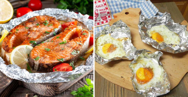20 Foods You Should Avoid Cooking In Aluminum Foil