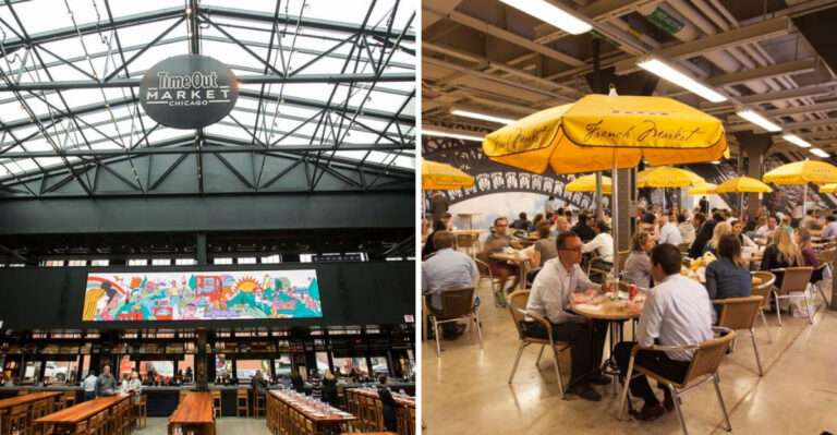 10 Must-Visit Food Halls In Chicago, Illinois That Offer Amazing Eats