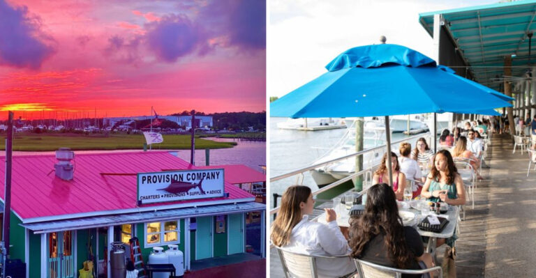 12 Coastal North Carolina Spots Serving Incredible Food With Even Better Views
