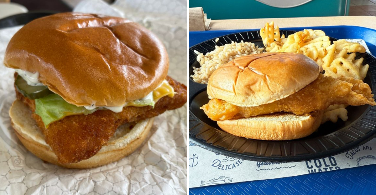 15 Chain Restaurant Fish Sandwiches Made Only With Authentic Ingredients