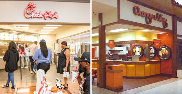 23 Lost Mall Restaurants That Are Gone For Good