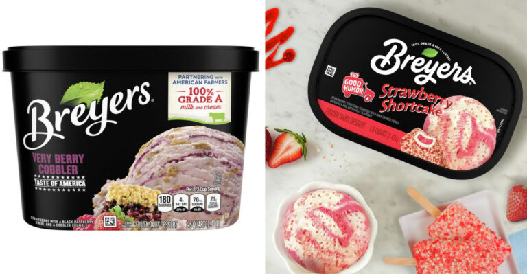 Breyers Introduces 4 New Ice Cream Flavors Inspired By Classic Desserts