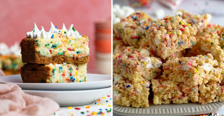 20 Desserts That Put Sprinkles Front And Center
