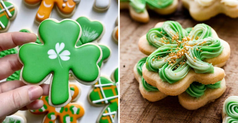 20 Shamrock-Shaped Treats That Look Great On Dessert Trays